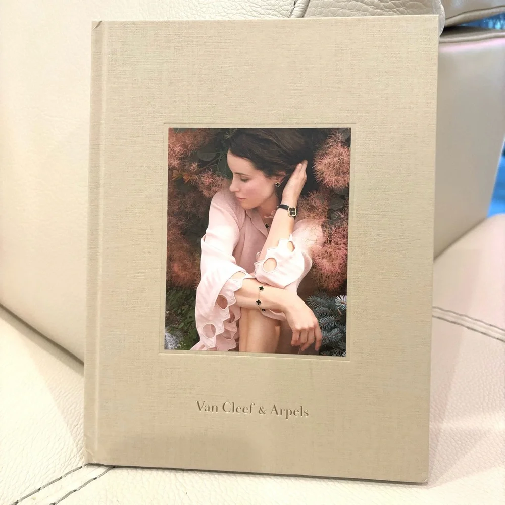Van Cleef & Arpels VCA Hard-Covered Book Coffee Table Catalog Magazine